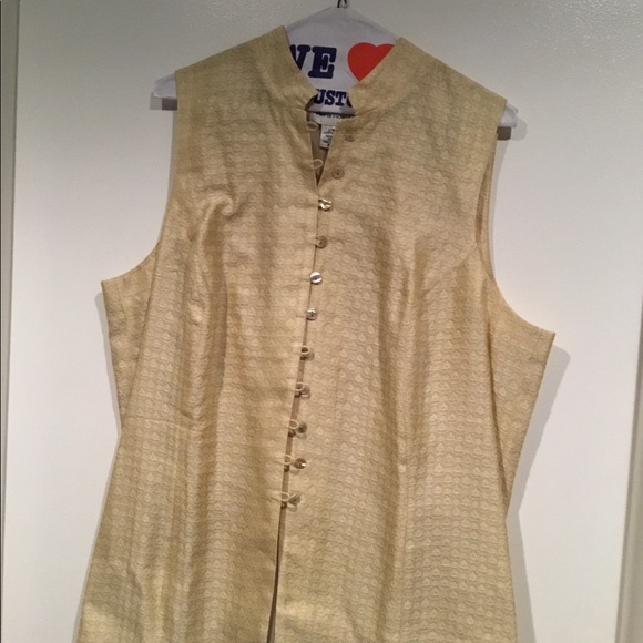 2-piece suit, Rena Rowan Cream Damask - Picture 2 of 3